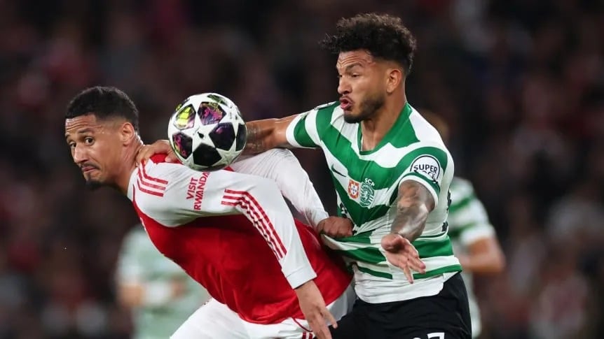 Arsenal eliminó a Sporting de Lisboa y será rival de Atlético de Madrid en las semifinales de la Champions League