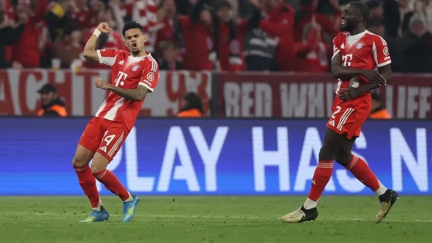 Champions League: Bayern Münich lo dio vuelta, eliminó a Real Madrid y jugará las semifinales contra el PSG 