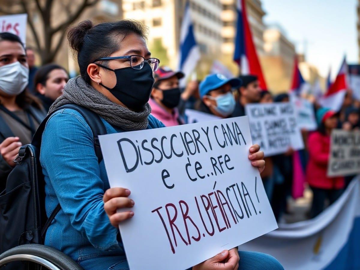 Discapacidad: organizaciones y familiares se movilizaron en todo el país en defensa de los ataques del Gobierno