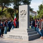 A 50 años del golpe, estudiantes secundarios crearon la primera marca de memoria en Coronel Suárez