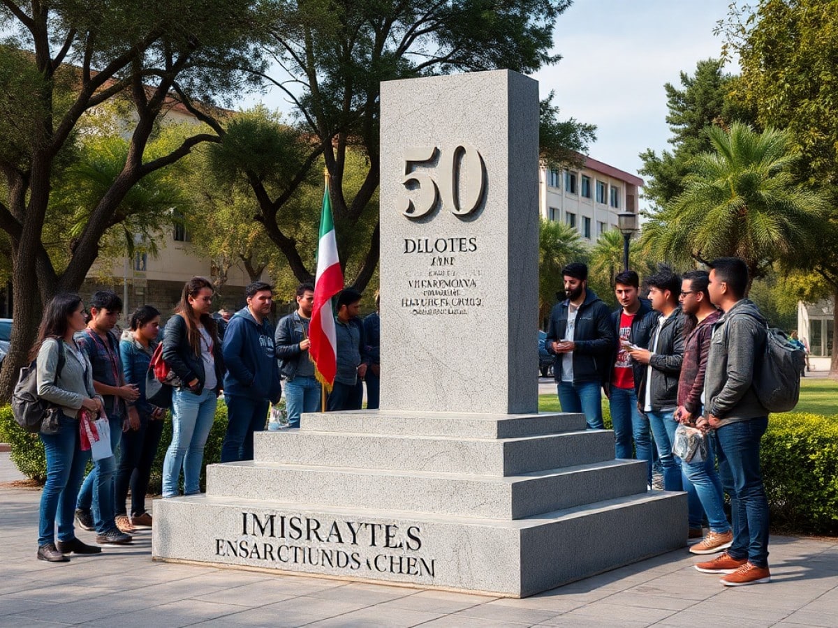 A 50 años del golpe, estudiantes secundarios crearon la primera marca de memoria en Coronel Suárez