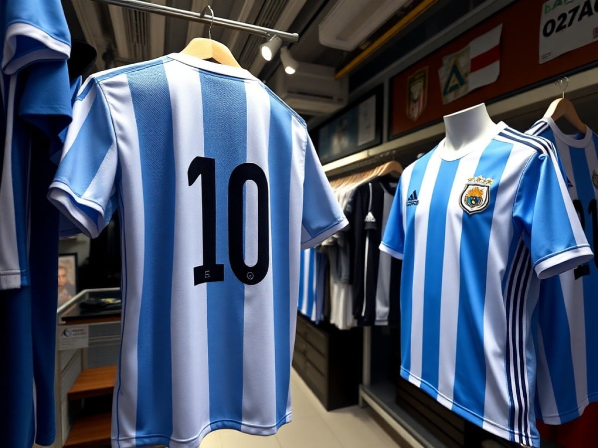 A 15 días del Mundial 2026: cuánto cuestan las camisetas de la Selección Argentina en Posadas